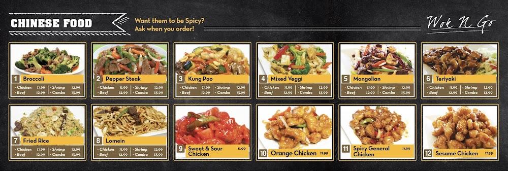 Wok N Go 11. Spicy General Chicken